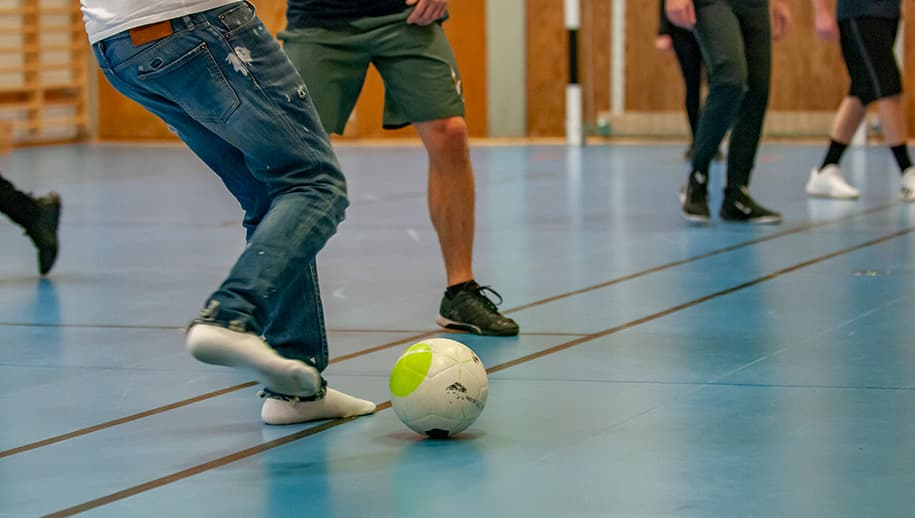 Öppen idrott- fotboll