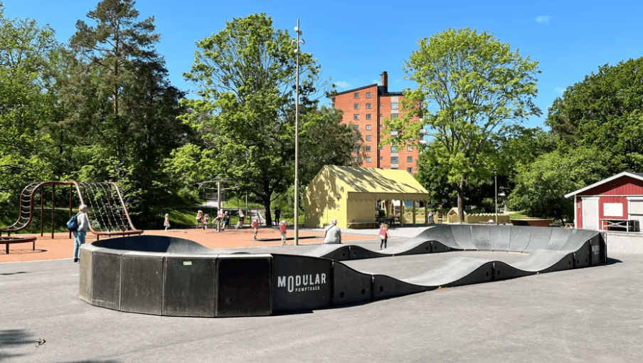 Pumptrack i Vippan